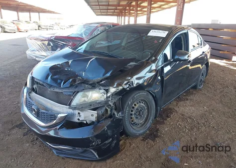 2013 Honda Civic Lx from USA, damaged, VIN 2HGFB2F58DH564629